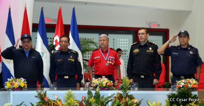 Acto del 38 aniversario del Ministerio de Gobernación