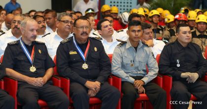 Acto del 38 aniversario del Ministerio de Gobernación