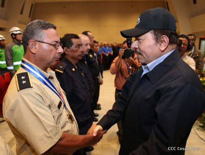 Acto del 38 aniversario del Ministerio de Gobernación