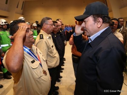 Acto del 38 aniversario del Ministerio de Gobernación