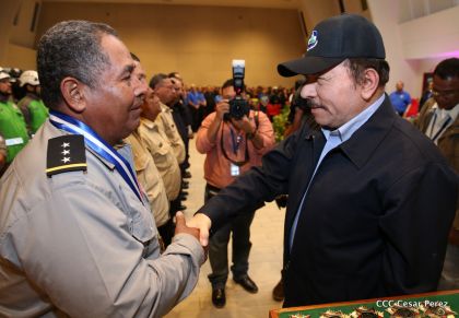 Acto del 38 aniversario del Ministerio de Gobernación