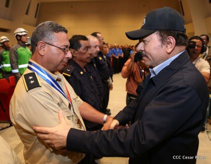 Acto del 38 aniversario del Ministerio de Gobernación