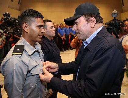 Acto del 38 aniversario del Ministerio de Gobernación