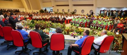 Acto del 38 aniversario del Ministerio de Gobernación