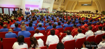 Acto del 38 aniversario del Ministerio de Gobernación