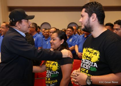 Acto del 38 aniversario del Ministerio de Gobernación