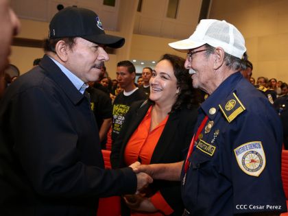 Acto del 38 aniversario del Ministerio de Gobernación