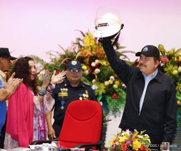 Acto del 38 aniversario del Ministerio de Gobernación