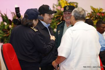 Acto del 38 aniversario del Ministerio de Gobernación