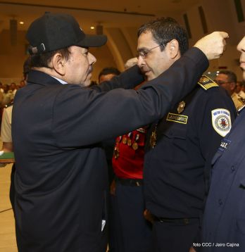 Acto del 38 aniversario del Ministerio de Gobernación