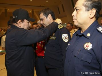 Acto del 38 aniversario del Ministerio de Gobernación