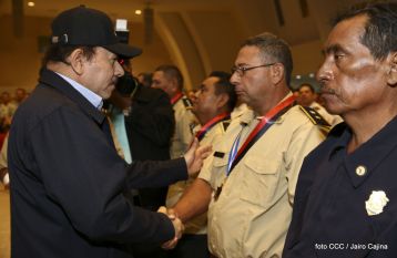 Acto del 38 aniversario del Ministerio de Gobernación