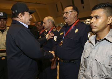 Acto del 38 aniversario del Ministerio de Gobernación