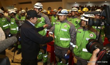 Acto del 38 aniversario del Ministerio de Gobernación