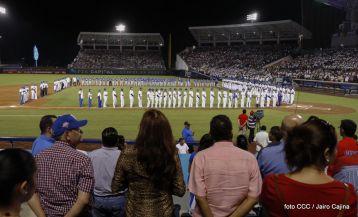 Histórica inauguración de moderno Estadio Nacional de Béisbol "Dennis Martínez"