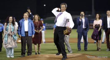 Histórica inauguración de moderno Estadio Nacional de Béisbol "Dennis Martínez"