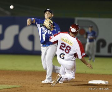 Juego inaugural de la Liga Profesional de Béisbol en nuevo Estado Nacional "Dennis Martínez"