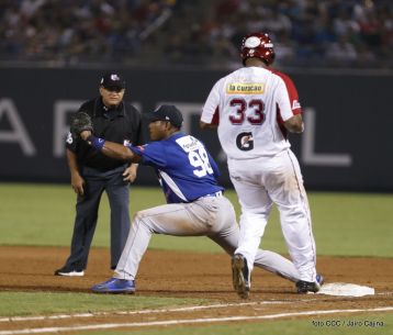 Juego inaugural de la Liga Profesional de Béisbol en nuevo Estado Nacional "Dennis Martínez"