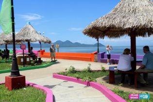 Arribo de crucero Coral Princess a San Juan del Sur