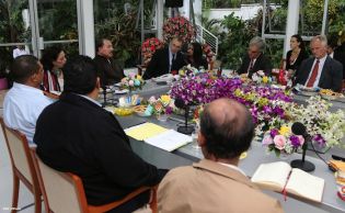 Presidente Daniel se reúne con Comisario de la Unión Europea