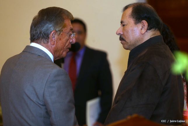 Presidente Daniel recibe Cartas Credenciales de 4 nuevos Embajadores