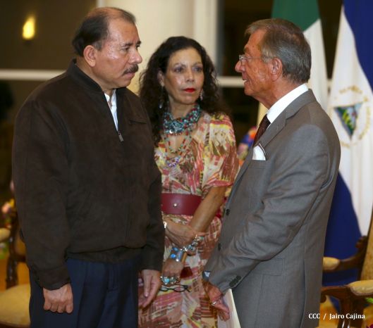 Presidente Daniel recibe Cartas Credenciales de 4 nuevos Embajadores