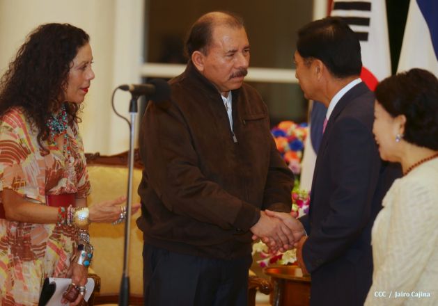 Presidente Daniel recibe Cartas Credenciales de 4 nuevos Embajadores