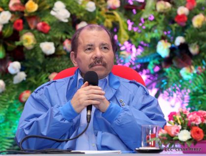 Daniel y Rosario conmemoran el 41 aniversario del paso a la inmortalidad del Comandante Carlos