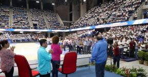 Inauguración del Polideportivo Alexis Argüello