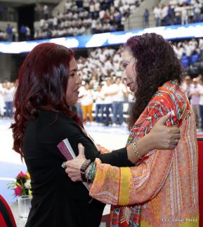 Inauguración del Polideportivo Alexis Argüello