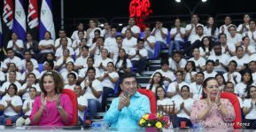 Inauguración del Polideportivo Alexis Argüello