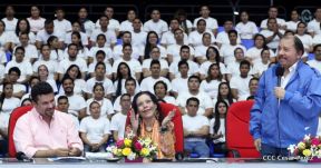 Inauguración del Polideportivo Alexis Argüello