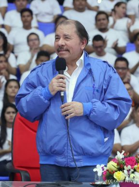Inauguración del Polideportivo Alexis Argüello