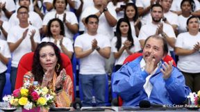 Inauguración del Polideportivo Alexis Argüello