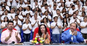 Inauguración del Polideportivo Alexis Argüello