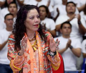 Inauguración del Polideportivo Alexis Argüello