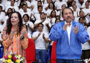 Inauguración del Polideportivo Alexis Argüello