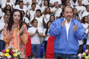 Inauguración del Polideportivo Alexis Argüello