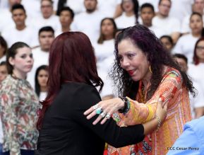 Inauguración del Polideportivo Alexis Argüello