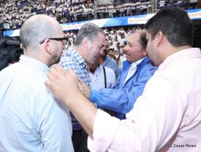 Inauguración del Polideportivo Alexis Argüello