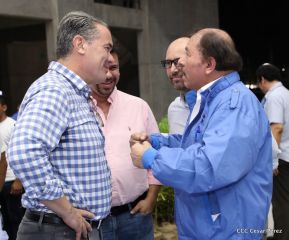 Inauguración del Polideportivo Alexis Argüello