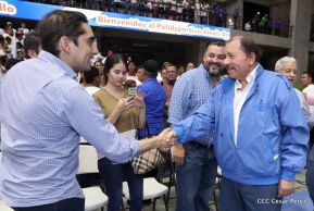 Inauguración del Polideportivo Alexis Argüello