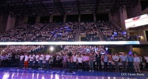 Inauguración del Polideportivo Alexis Argüello