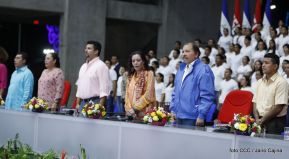 Inauguración del Polideportivo Alexis Argüello