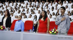 Inauguración del Polideportivo Alexis Argüello