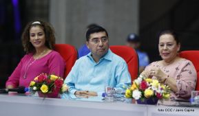 Inauguración del Polideportivo Alexis Argüello