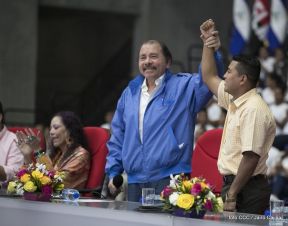 Inauguración del Polideportivo Alexis Argüello