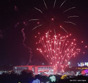 Inauguración del Polideportivo Alexis Argüello