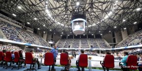 Inauguración del Polideportivo Alexis Argüello