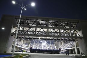 Inauguración del Polideportivo Alexis Argüello